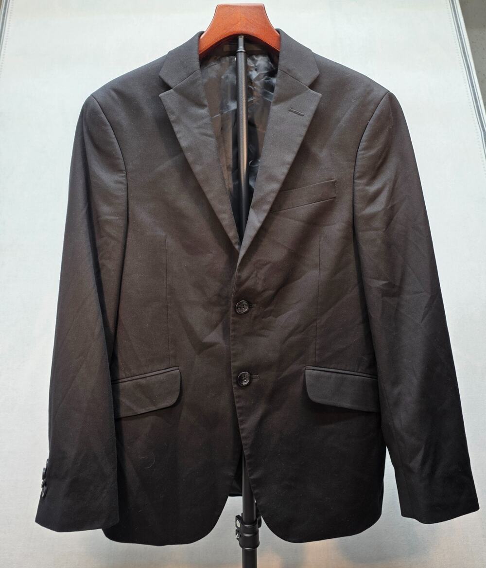 Kenneth Cole Reaction NWOT Black Blazer Mens 36S Slim Fit Performance